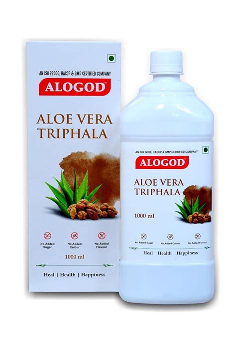 ALOGOD AloeVera Triphala Juice For Digestion And Detox .